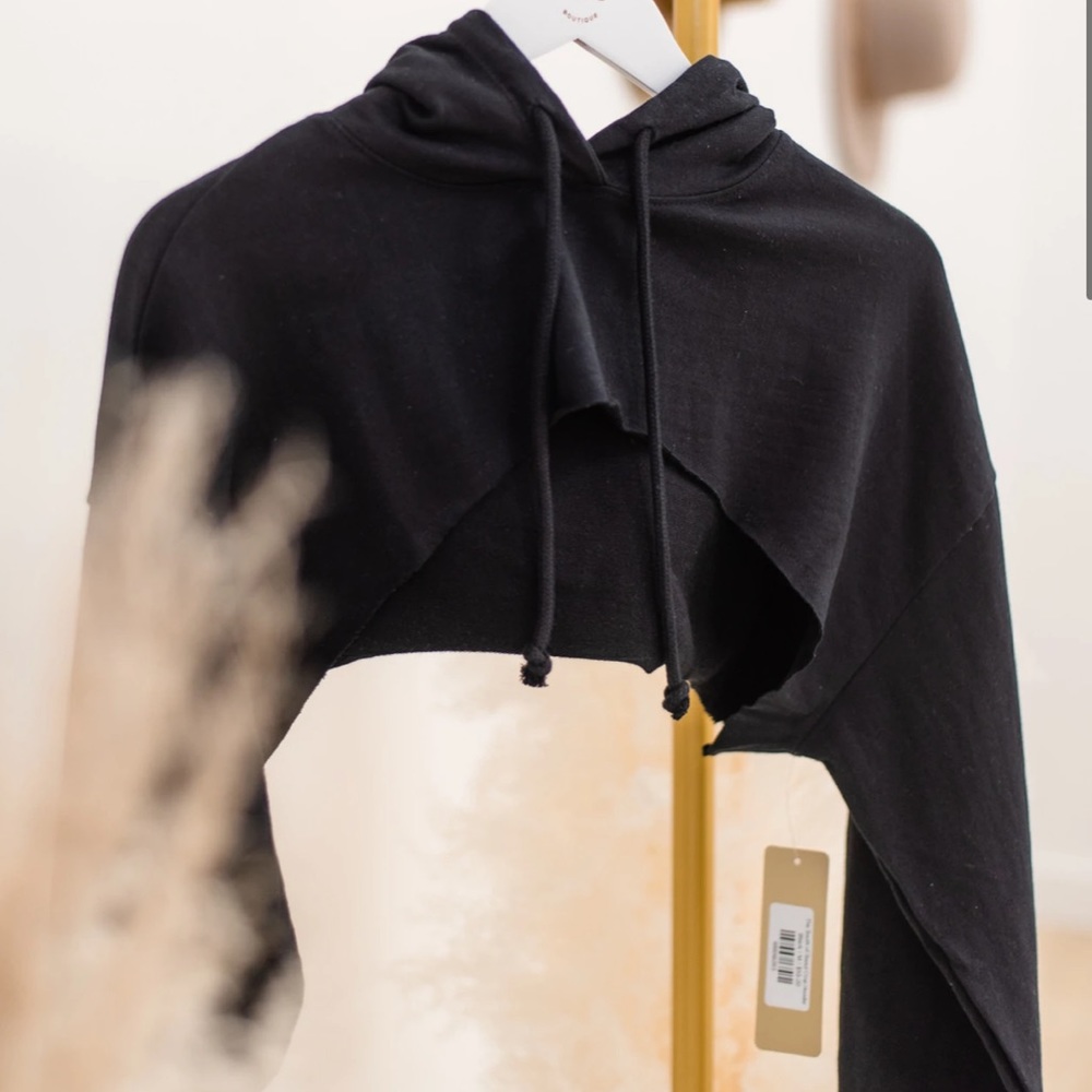 New RD Style The South of Seoul Crop Hoodie